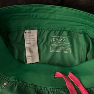 Women's Safety Green Zamora™ FREEx figs jogger scrub pants -High Wasted